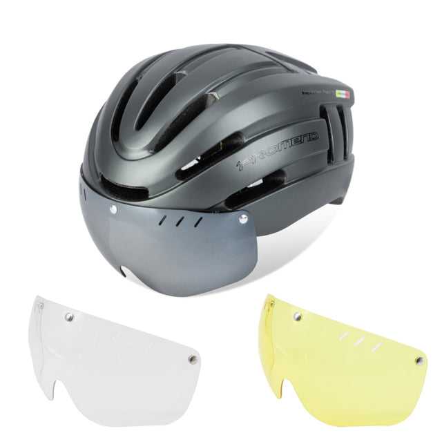Bicycle Helmet LED Light Rechargeable Intergrally-molded