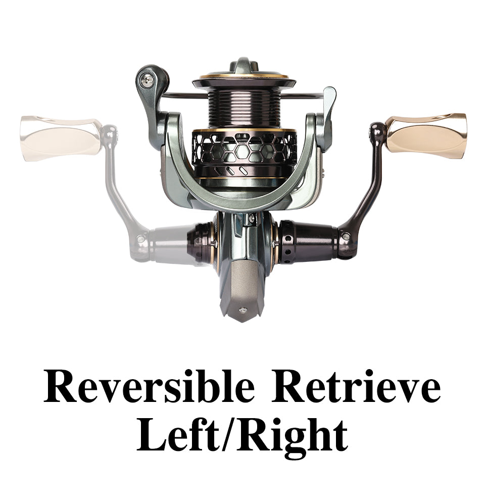 TSURINOYA 2 Spool Spinning Fishing Reel