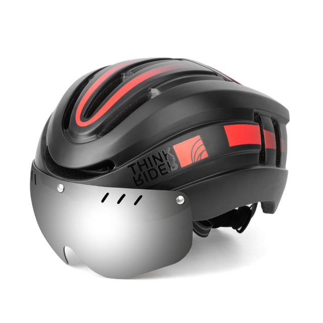 Bicycle Helmet LED Light Rechargeable Intergrally-molded
