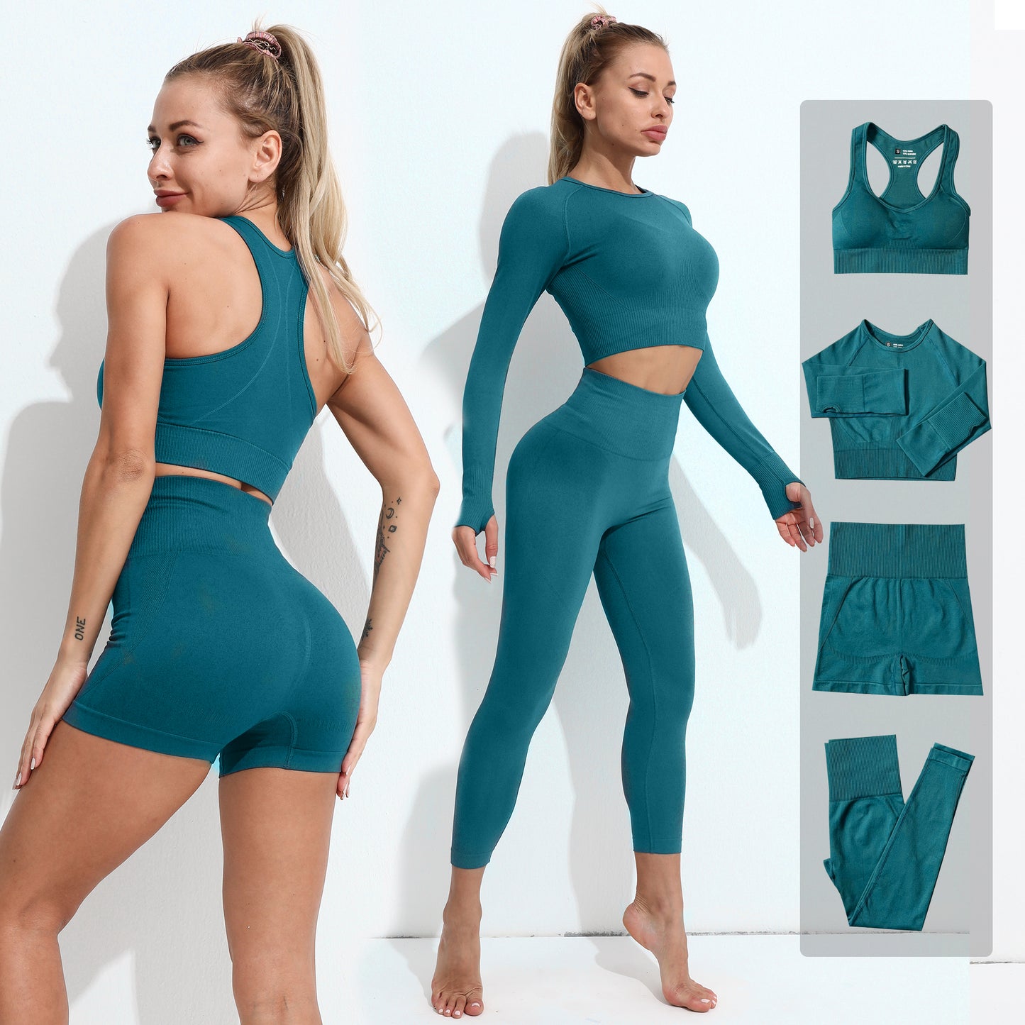 Seamless Women Yoga Set