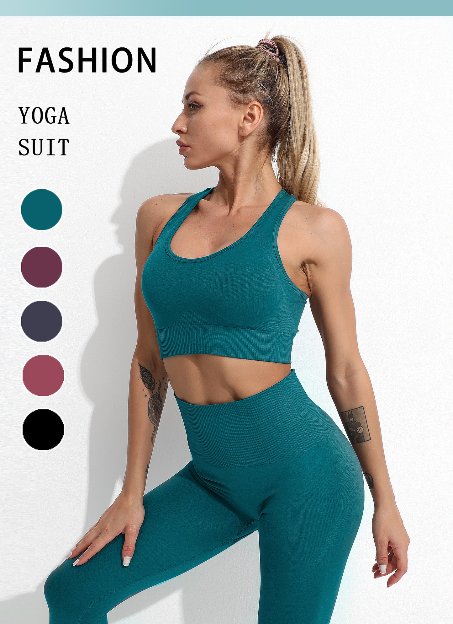Seamless Women Yoga Set