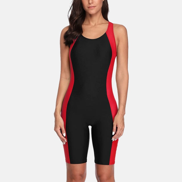 One Piece Women Pro Sports Swimwear