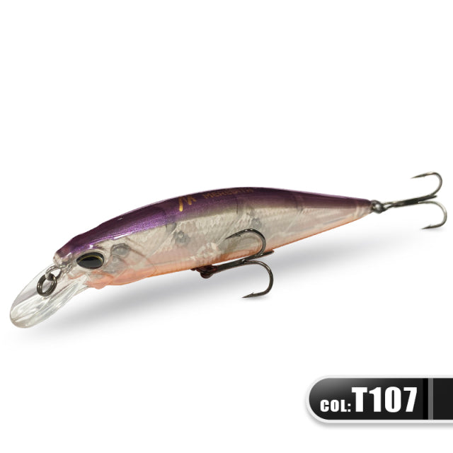MRERDITH JERK MINNOW 100F 14g Floating Wobbler Fishing Lure 24Color Minnow Lure Hard Bait Quality Professional Depth0.8-1.0m