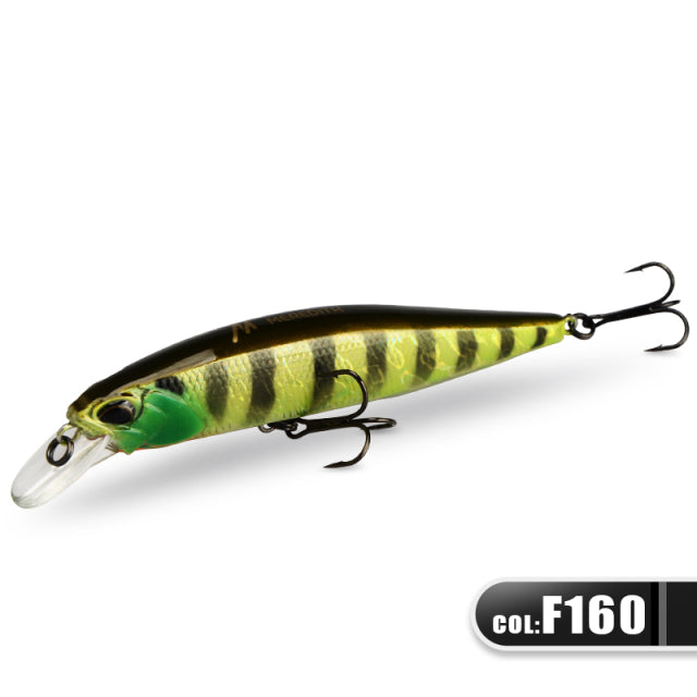 MRERDITH JERK MINNOW 100F 14g Floating Wobbler Fishing Lure 24Color Minnow Lure Hard Bait Quality Professional Depth0.8-1.0m