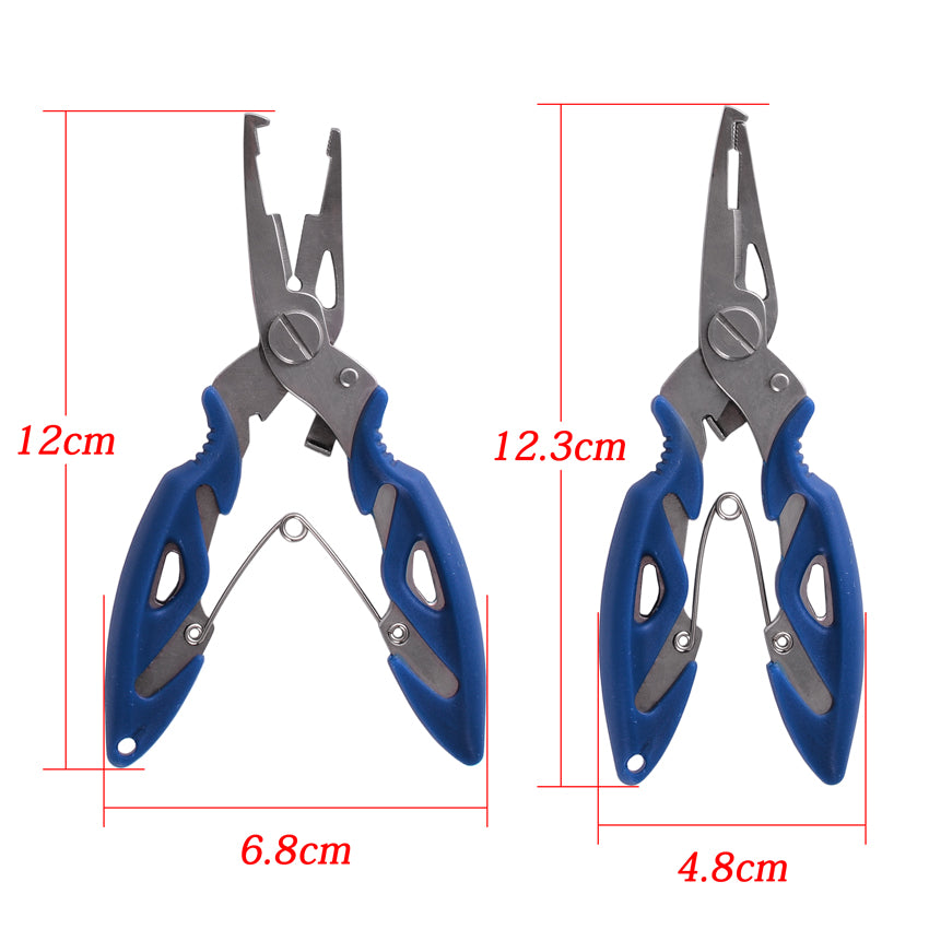 Multifunction Fishing Tools Accessories for Goods Winter Tackle Pliers Vise Knitting Flies Scissors 2021 Braid Set Fish Tongs