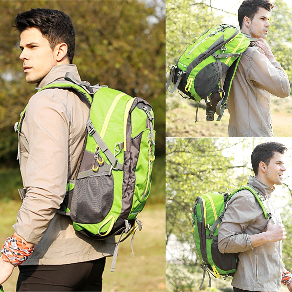 Waterproof Climbing Backpack Rucksack 40L Outdoor Sports Bag