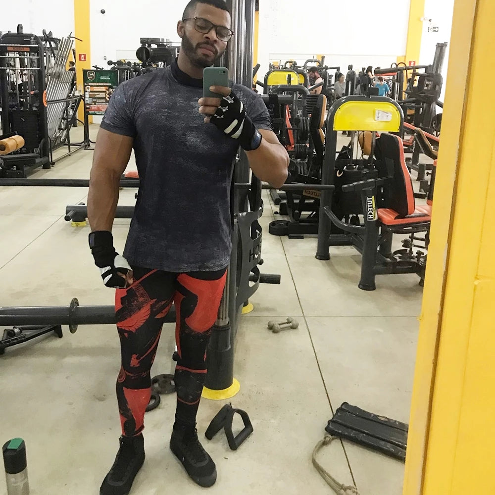 Men Running Tights Trousers