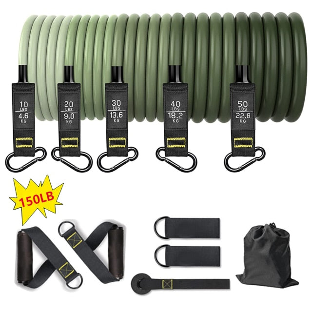 Resistance Bands Set | muscle training and fat burning
