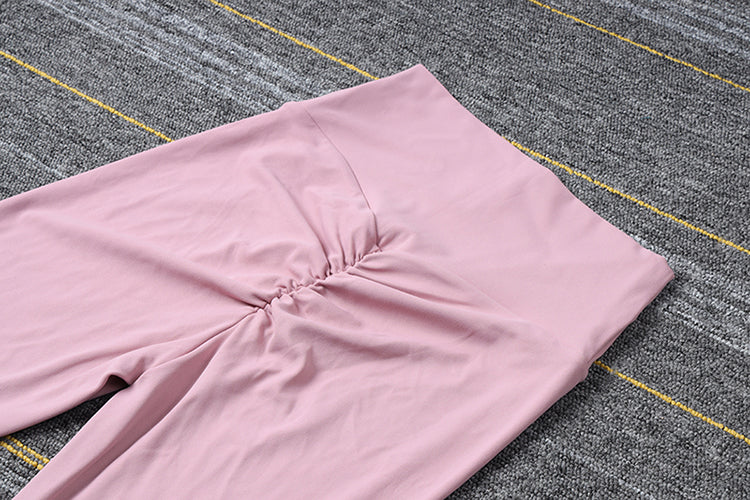 Fitness Nylon High Waist Long Pants