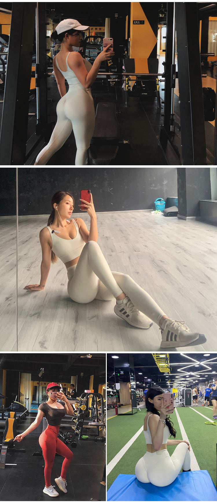 Fitness Nylon High Waist Long Pants