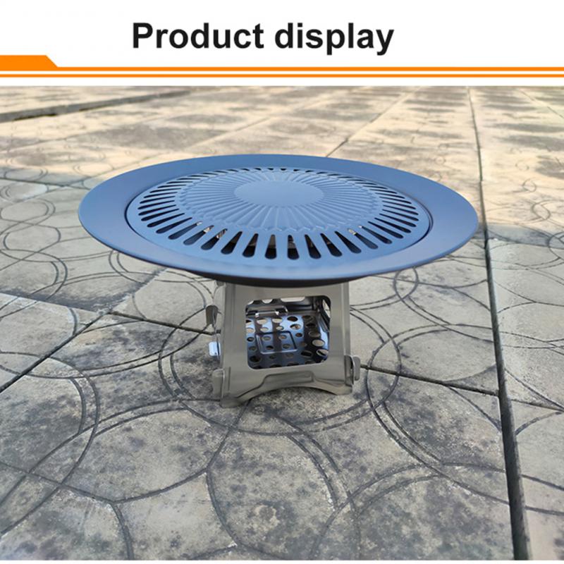Camping Fire Wood Heater Portable Titanium Stove
