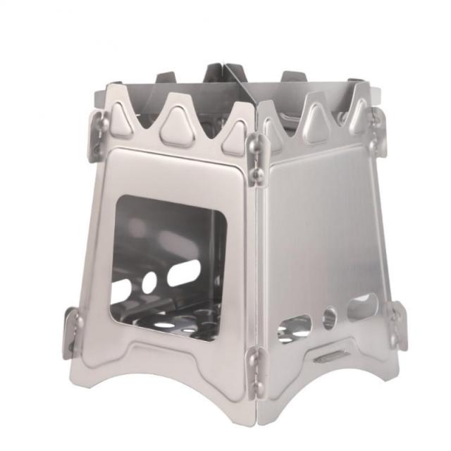 Camping Fire Wood Heater Portable Titanium Stove