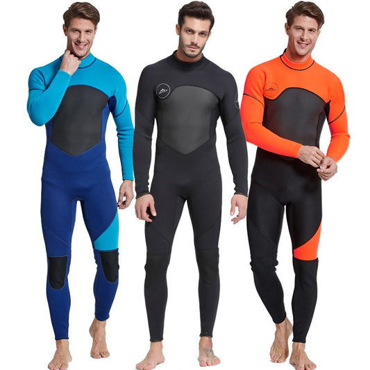 High Quality 3mm Cool Black Diving Triathlon Neoprene Wetsuit