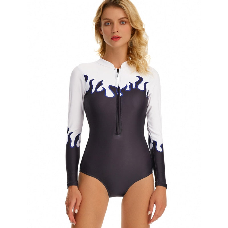 Surf Rashguard Long Sleeve Swimwear