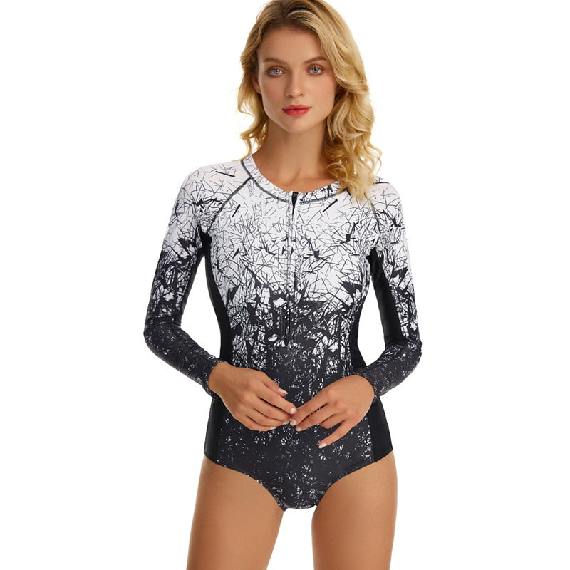 Surf Rashguard Long Sleeve Swimwear