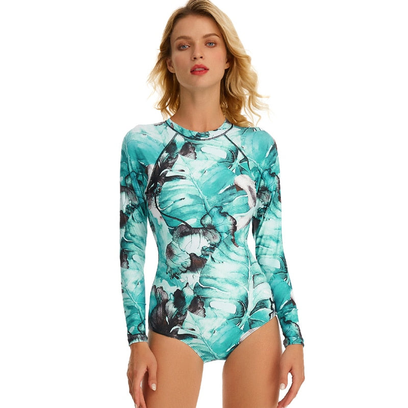 Surf Rashguard Long Sleeve Swimwear