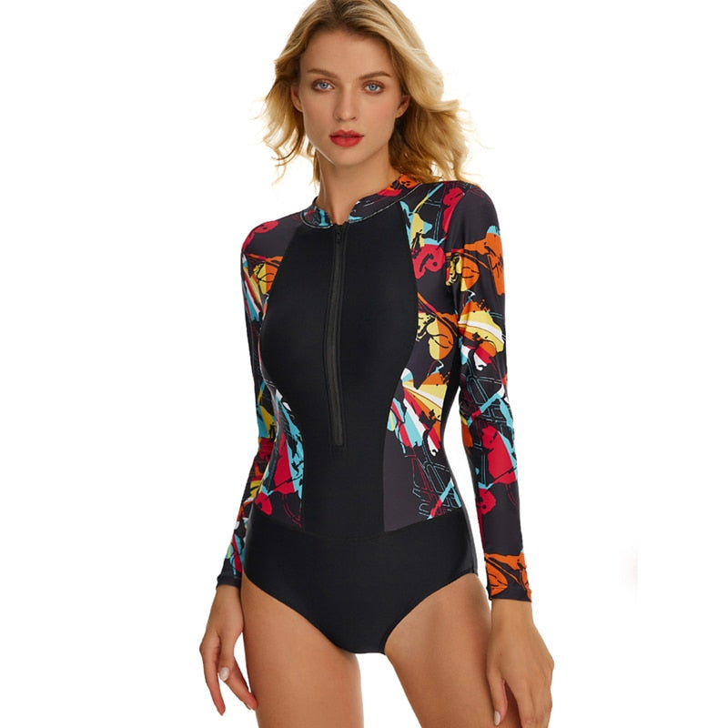 Surf Rashguard Long Sleeve Swimwear