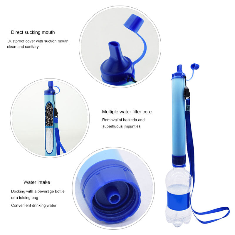 Outdoor Water Purifier Filtration Straws