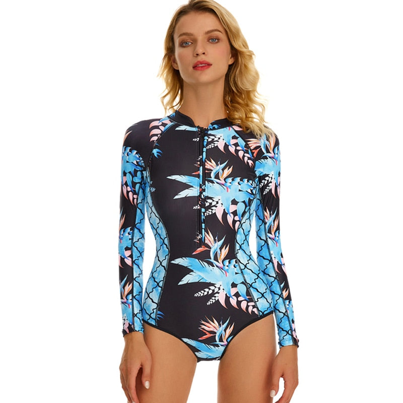 Surf Rashguard Long Sleeve Swimwear