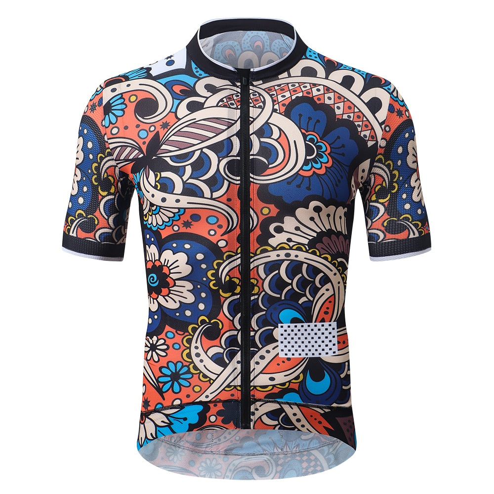 Men's summer cycling clothing short sleeve quick dry clothes