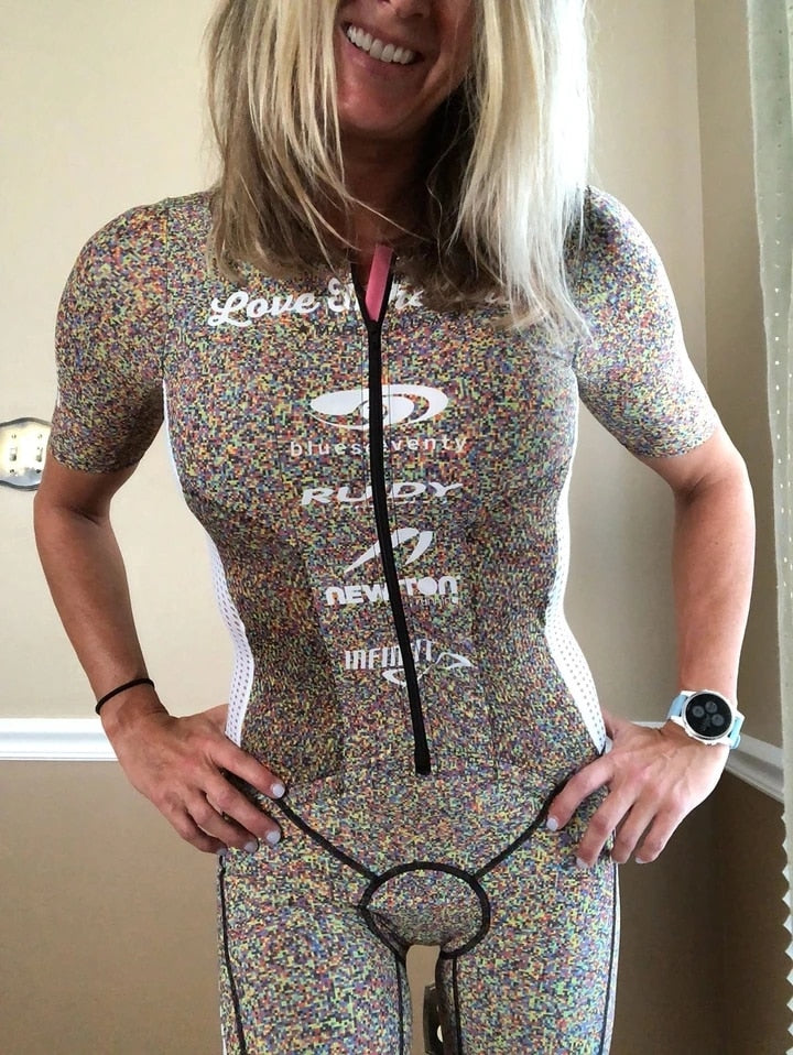 Women Triathlon Cycling Jersey Sets Skinsuit