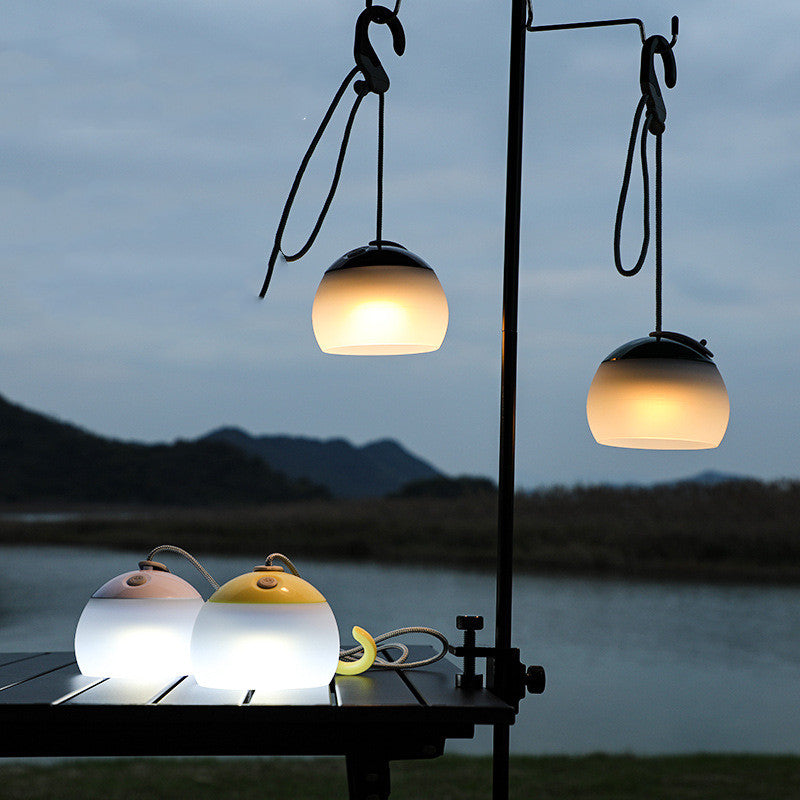 Multifunctional Vintage Camping USB Rechargeable Outdoor Portable Light