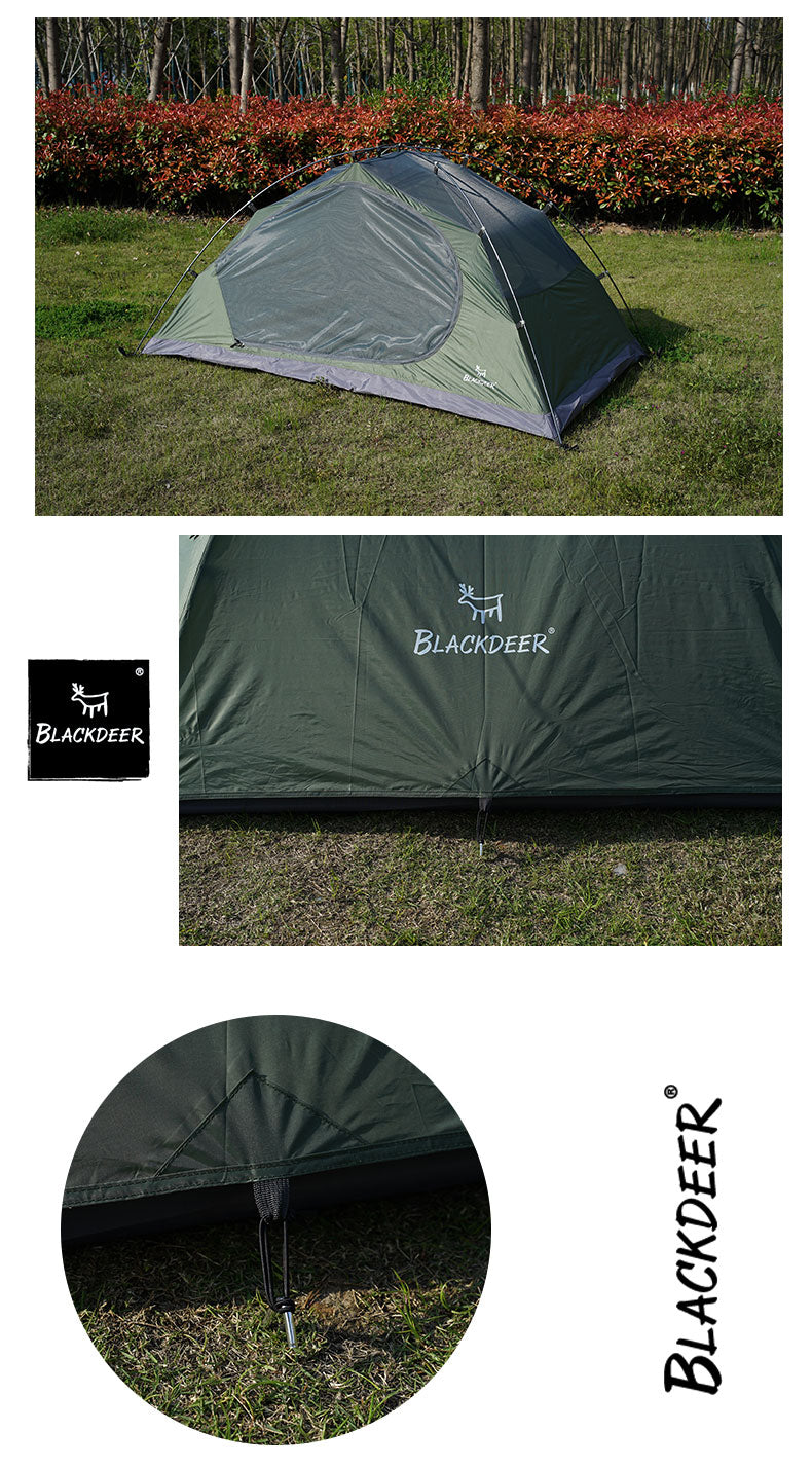 Blackdeer Archeos 2-3 People Backpacking Tent Outdoor Camping 4 Season Winter Skirt Tent Double Layer Waterproof Hiking Survival