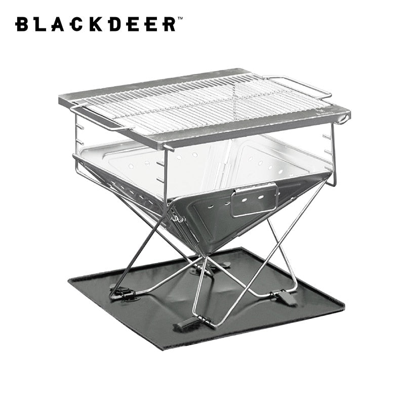 Camping Fire Rack Stainless Steel Picnic Grill