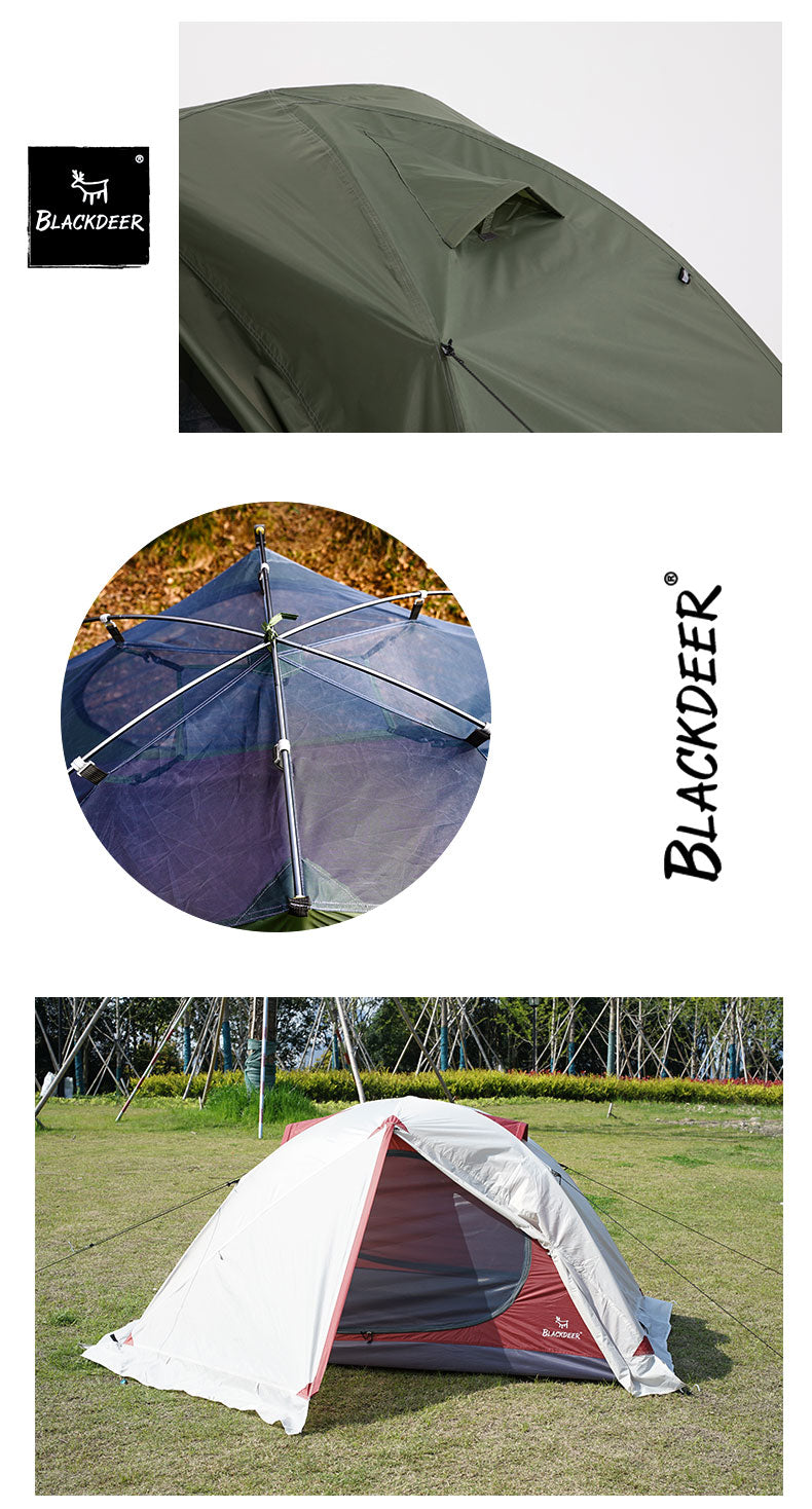 blackdeer tent Blackdeer Archeos 2-3 People Backpacking Tent Outdoor Camping 4 Season – Isaac Sports