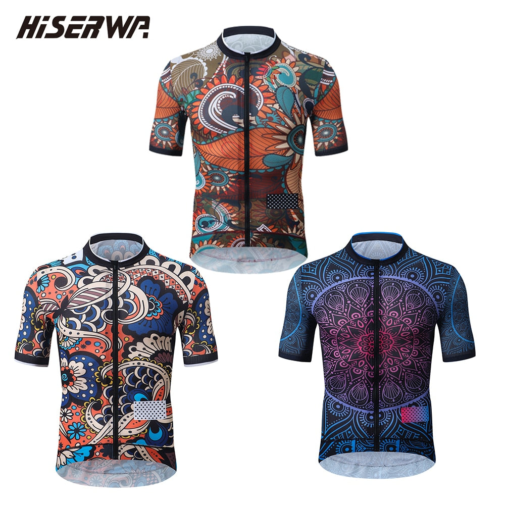 Men's summer cycling clothing short sleeve quick dry clothes