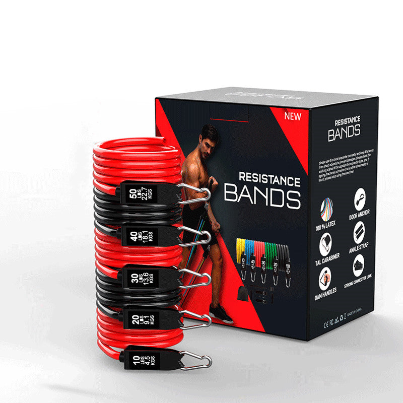 Latex Pull Rope Exercises Resistance Bands Stretch Training Yoga Band