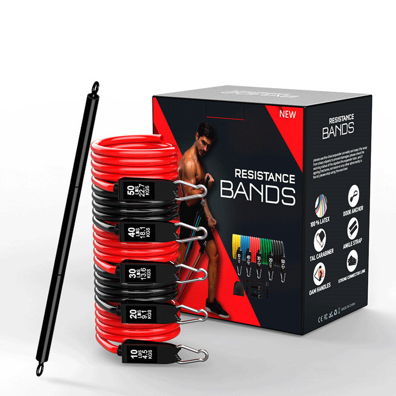 Latex Pull Rope Exercises Resistance Bands Stretch Training Yoga Band