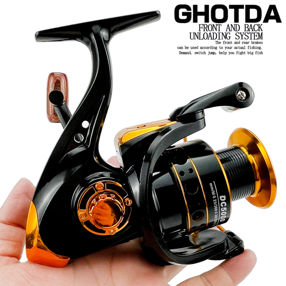 Metal Spool Spinning Fishing Reel