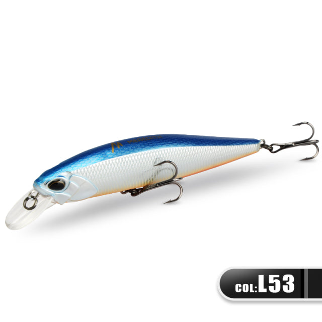 MRERDITH JERK MINNOW 100F 14g  Floating Wobbler Fishing Lure 24Color Minnow Lure Hard Bait Quality Professional Depth0.8-1.0m