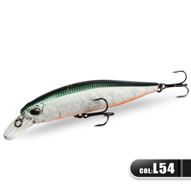 MRERDITH JERK MINNOW 100F 14g  Floating Wobbler Fishing Lure 24Color Minnow Lure Hard Bait Quality Professional Depth0.8-1.0m