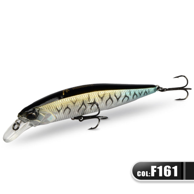 MRERDITH JERK MINNOW 100F 14g  Floating Wobbler Fishing Lure 24Color Minnow Lure Hard Bait Quality Professional Depth0.8-1.0m