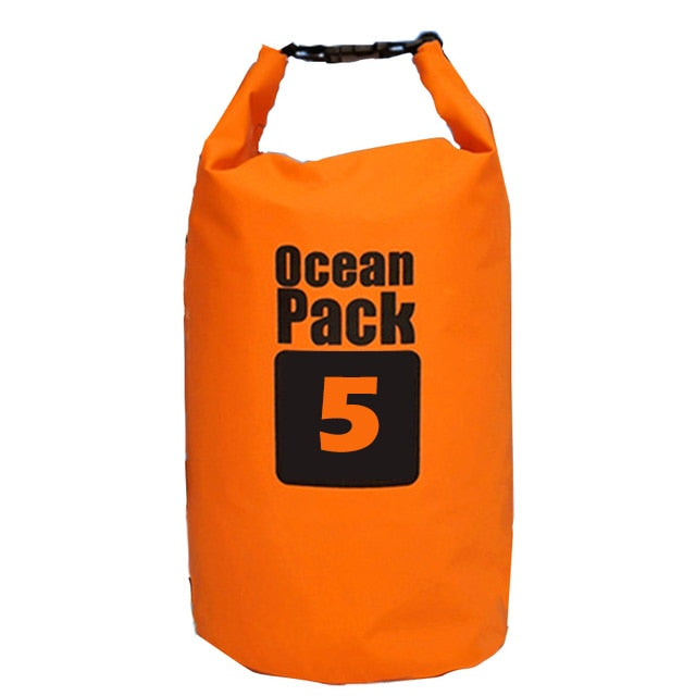PVC Waterproof Bag 5L 10L 20L Outdoor Swimming Bag