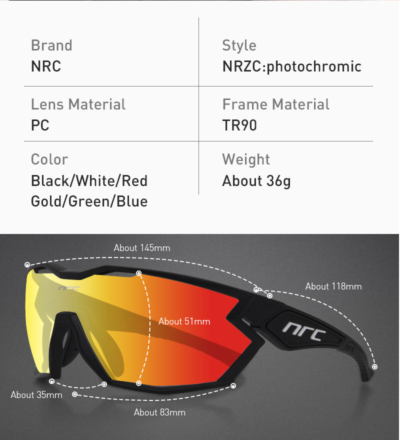 NRC Photochromic Cycling Glasses