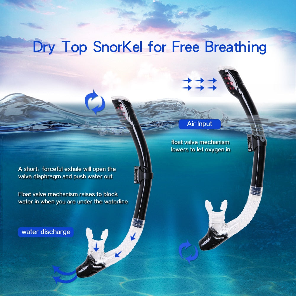 Professional Snorkel Diving Mask and Snorkels