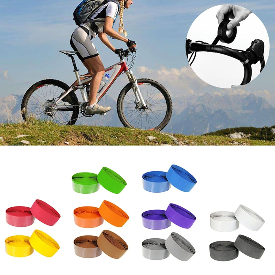 Bicycle Handlebar Strap Non-Slip Sponge Belt 1Pair