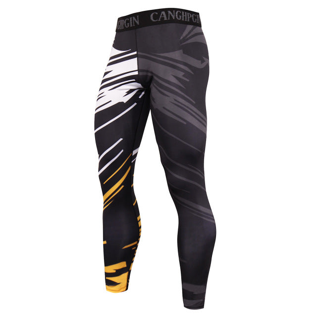 Men Running Tights Trousers