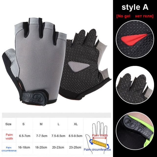 Silicone Anti-slip Anti-sweat Cycling Gloves
