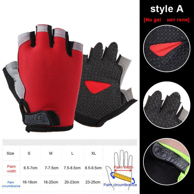 Silicone Anti-slip Anti-sweat Cycling Gloves