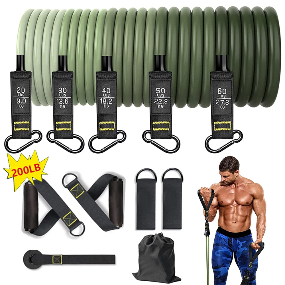 Resistance Bands Set | muscle training and fat burning