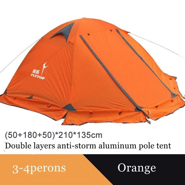 Flytop 2 Or 3Persons Double Layers Camping Tent