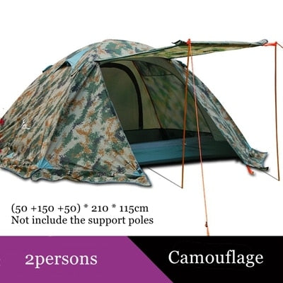 Flytop 2 Or 3Persons Double Layers Camping Tent